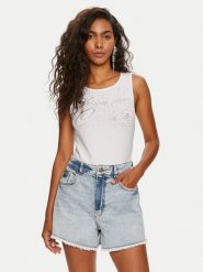 Versace Jeans Couture Body 76HAM6A4 Biały Slim Fit. Białe body Versace Jeans Couture, m, bez wzorów, z bawełny. Za 369.99 zł.