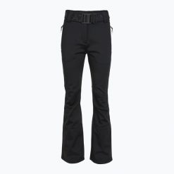 Spodnie narciarskie damskie EA7 Emporio Armani Ski Kitzbuhel Softshell Waisted. Czarne spodnie narciarskie EA7 Emporio Armani, l, bez wzorów, z elastanu, narciarskie. Za 1,157.45 zł.