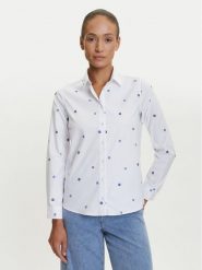 Tatuum Koszula Edna T2503.084 Biały Regular Fit. Białe koszule Tatuum, bez wzorów, z bawełny, bez kołnierzyka, bez ramiączek. Za 329.99 zł.