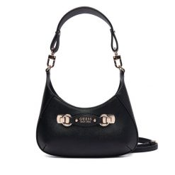 Torebka Guess. Czarne torebki klasyczne Guess, z aplikacjami, bez dodatków. Za 439.99 zł.
