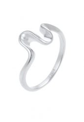 Elli Damski pierścionek Wave Look Trend ze srebra próby 925 Sterling Silver Pierścionki 1 ct. Szare pierścionki Elli, srebrne. Za 198.99 zł.