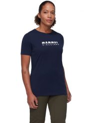 Mammut Koszulka w kolorze granatowym rozmiar: M. Niebieskie bluzki Mammut, m, bez wzorów, z bawełny, bez kołnierzyka, bez ramiączek. Za 129.95 zł.