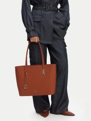 MEXX Torebka CEO-MEXX-X-009-10 Brązowy jasny. Brązowe shopper Mexx, bez wzorów, ze skóry, bez dodatków. Za 159.99 zł.