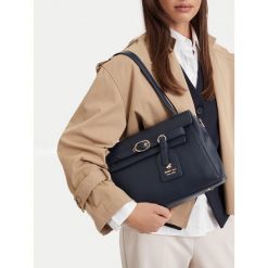 Torebka Beverly Hills Polo Club. Niebieskie torebki klasyczne Beverly Hills Polo Club, bez wzorów, bez dodatków. Za 229.99 zł.