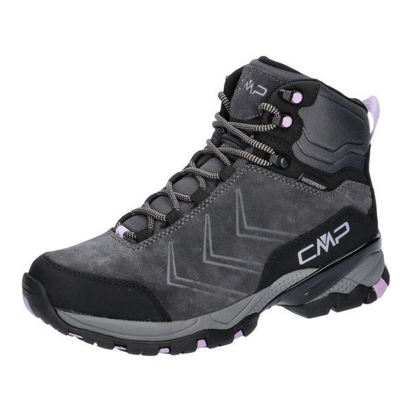 Buty damskie trekkingowe CMP Melnick. Fioletowe trekkingi CMP, z materiału, outdoorowe. Za 469.00 zł.
