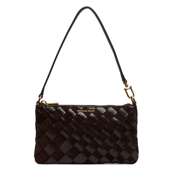 Torebka MICHAEL Michael Kors. Brązowe torebki klasyczne MICHAEL Michael Kors, bez wzorów, bez dodatków. Za 659.99 zł.