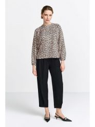 Rich & Royal Bluza w kolorze beżowym rozmiar: 40. Brązowe bluzy Rich & Royal, bez wzorów, bez kaptura. Za 210.95 zł.