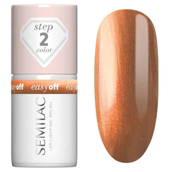 L30 Semilac EASY OFF Lakier do Paznokci LED LIGHT Sparkle Blush 7 ml. Różowe lakiery Semilac. Za 39.99 zł.