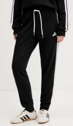 Spodnie damskie adidas Essentials 3-Stripes Fleece Slim. Czarne spodnie narciarskie Adidas, m, bez wzorów, z materiału, na fitness i siłownię. Za 175.99 zł.
