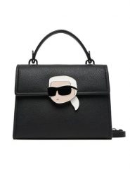 KARL LAGERFELD Torebka A3W30325 Czarny. Czarne torebki klasyczne KARL LAGERFELD, bez wzorów, ze skóry, bez dodatków. Za 999.99 zł.