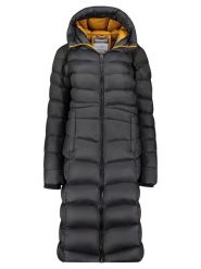 Geographical Norway Płaszcz pikowany "Berangere" w kolorze czarnym rozmiar: XL. Czarne płaszcze Geographical Norway, xl, bez wzorów, bez kaptura. Za 298.67 zł.
