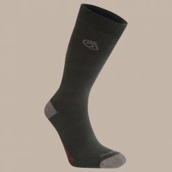 Skarpety turystyczne Craghoppers NosiLife Travel Single Pack Socks. Szare skarpety Craghoppers, bez wzorów, z bawełny. Za 87.50 zł.