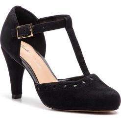 Półbuty CLARKS - Dalia Leah 261393044 Black Sde. Czółenka Clarks. W wyprzedaży za 269.00 zł.