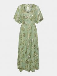 YAS Sukienka koktajlowa Dasha 26032865 Zielony Regular Fit. Zielone sukienki YAS, s, bez wzorów, z syntetyku, wizytowe, bez kołnierzyka, bez ramiączek. Za 839.99 zł.