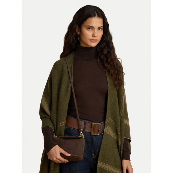 Torebka LAUREN RALPH LAUREN. Brązowe torebki klasyczne Lauren Ralph Lauren, bez wzorów, bez dodatków. Za 1,299.00 zł.