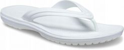 Japonki Dla Dorosłych Crocs Crocband Flip. Brązowe klapki Crocs, bez wzorów, z materiału, bez obcasa. Za 169.99 zł.