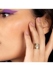 BY COLETTE Złoty pierścionek "Bruta" rozmiar: 48. Żółte pierścionki BY COLETTE, złote. Za 709.95 zł.