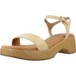 Sandały UNISA IRITA NTO Beżowy. Brązowe sandały Unisa, bez wzorów, ze skóry, sportowe, bez obcasa, bez zapięcia. Za 351.99 zł.