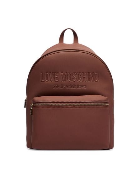 LOVE MOSCHINO Plecak JC4049PP1PLE0200 Brązowy. Brązowe plecaki Love Moschino, bez wzorów, ze skóry. Za 854.99 zł.