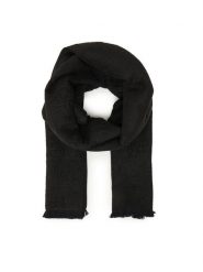 Guess Szalik AM9532 POL03 Czarny. Czarne rękawiczki Guess, z aplikacjami, z materiału. Za 219.99 zł.