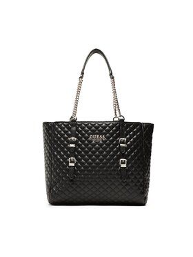 Torebka Guess. Brązowe listonoszki Guess, z aplikacjami, bez dodatków. Za 479.99 zł.