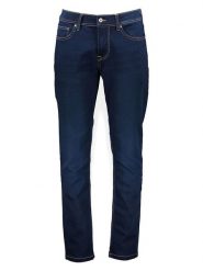 Pepe Jeans Dżinsy - Slim fit - w kolorze granatowym rozmiar: W32/L32. Niebieskie jeansy Pepe Jeans, l, z aplikacjami. Za 171.68 zł.