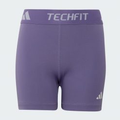 Krótkie Legginsy Techfit. Białe legginsy Adidas, bez wzorów, krótkie. Za 99.95 zł.