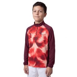 Ęca bluza piłkarska ze stójką Siroko RSG Prematch Halfzip Player K. Czerwone bluzy SIROKO, bez wzorów, z materiału, bez kaptura. Za 258.00 zł.