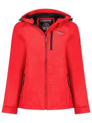 Geographical Norway Kurtka softshellowa "Tacer" w kolorze czerwonym rozmiar: S. Czerwone kurtki sportowe Geographical Norway, s, bez wzorów, bez kaptura, outdoorowe. Za 162.87 zł.