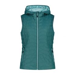 Damska kurtka z kapturem CMP. Zielone kurtki narciarskie CMP, s, bez wzorów, z puchu, z kapturem, narciarskie. Za 305.70 zł.