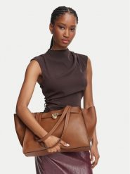 MICHAEL Michael Kors Torebka Hamilton 30F6GNXT7L Brązowy. Brązowe torebki klasyczne MICHAEL Michael Kors, bez wzorów, ze skóry, bez dodatków. Za 1,649.00 zł.