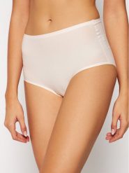 Chantelle Figi klasyczne z wysokim stanem Soft Stretch C26470 Różowy. Czerwone figi Chantelle, bez wzorów, z syntetyku. Za 59.99 zł.