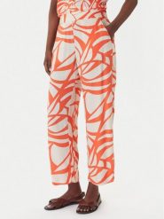 LOLA CASADEMUNT Spodnie materiałowe LS2614040 Pomarańczowy Regular Fit. Brązowe spodnie materiałowe LOLA CASADEMUNT, xl, bez wzorów, z materiału. Za 459.99 zł.