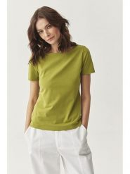 TATUUM Koszulka "Mikaja" w kolorze zielonym rozmiar: XXL. Zielone bluzki Tatuum, xxl, bez wzorów, z bawełny, bez kołnierzyka, bez ramiączek. Za 84.21 zł.