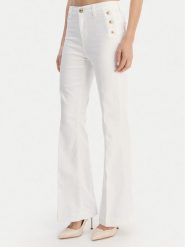 Liu Jo Jeansy UA6162 T456A Biały Flare Fit. Białe jeansy Liu Jo, bez wzorów. Za 819.99 zł.