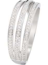 DIAMOND & CO Złoty pierścionek z diamentami rozmiar: 54. Szare pierścionki Diamond & Co, z diamentem, złote. Za 1,735.45 zł.