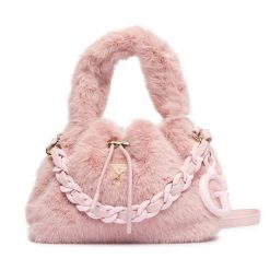 Torebka Guess. Czerwone torebki klasyczne Guess, z aplikacjami, bez dodatków. Za 264.99 zł.