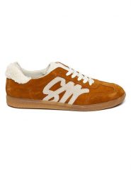 Steve Madden Skórzane sneakersy w kolorze jasnobrązowym rozmiar: 40. Brązowe trampki Steve Madden, bez wzorów, bez zapięcia. Za 219.60 zł.