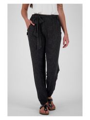 Alife and kickin Spodnie "AliceAK" w kolorze czarnym rozmiar: S. Czarne spodnie materiałowe Alife and Kickin, s, bez wzorów, z materiału, z podwyższonym stanem. Za 92.21 zł.