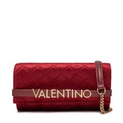 Torebka Valentino. Czerwone torebki klasyczne Valentino, bez wzorów, bez dodatków. Za 329.99 zł.