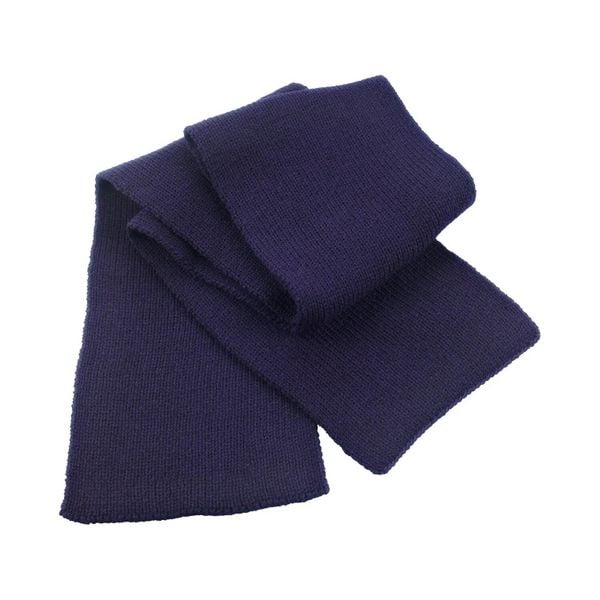 Klasyczny Ciężki Szalik Z Dzianiny. Niebieskie szaliki RESULT WINTER ESSENTIALS, bez wzorów, z dzianiny, klasyczne. Za 58.99 zł.