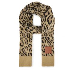 Szalik Coach. Brązowe szaliki Coach, bez wzorów. Za 839.99 zł.