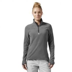 Bluza sportowa damska Reebok AB5089. Szare bluzy Reebok, m, bez wzorów, z materiału, bez kaptura. Za 184.00 zł.