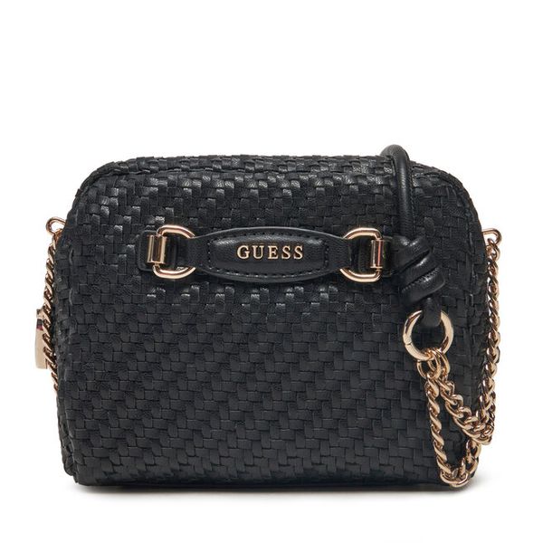 Torebka Guess. Czarne shopper Guess, z aplikacjami, bez dodatków. Za 679.99 zł.