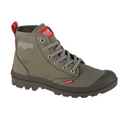 Buty sportowe Sneakersy unisex, Palladium Pampa Hi Dare. Zielone obuwie sportowe Palladium, bez zapięcia, trekkingowe. Za 379.99 zł.