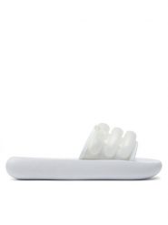 Adidas Klapki Adilette Zplaash IF6498 Biały. Białe klapki Adidas, bez wzorów, ze skóry, bez obcasa. Za 149.99 zł.