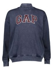 GAP Bluza w kolorze granatowym rozmiar: XXS/XS. Niebieskie bluzy GAP, xs, bez wzorów, bez kaptura. Za 224.95 zł.
