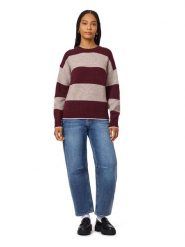 Scotch & Soda Sweter w kolorze bordowo-szarobrązowym rozmiar: M. Czerwone swetry Scotch & Soda, m, bez wzorów, bez ramiączek. Za 224.95 zł.