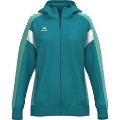 Bluza damska z kapturem Erima Celebrate 125 Training. Czarne bluzy Erima, bez wzorów, z materiału, z kapturem. Za 242.60 zł.