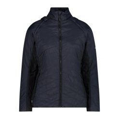 Kurtka puchowa damska z odpinanymi rękawami CMP. Czarne kurtki narciarskie CMP, m, bez wzorów, z puchu, bez kaptura, narciarskie. Za 284.99 zł.